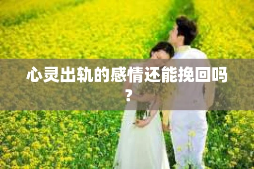 心灵出轨的感情还能挽回吗？
