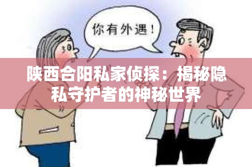 陕西合阳私家侦探：揭秘隐私守护者的神秘世界
