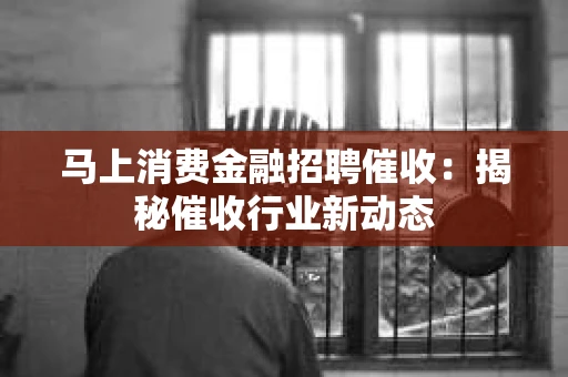 马上消费金融招聘催收：揭秘催收行业新动态