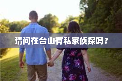 请问在台山有私家侦探吗？