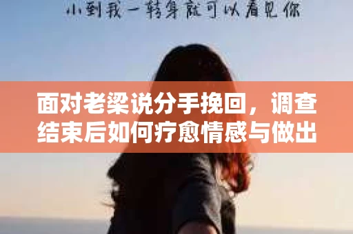 面对老梁说分手挽回，调查结束后如何疗愈情感与做出人生决策？