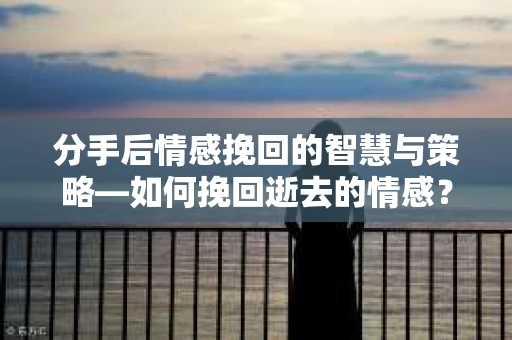 分手后情感挽回的智慧与策略—如何挽回逝去的情感？